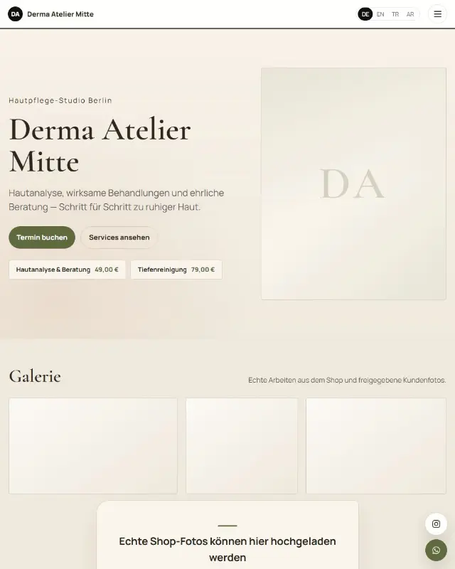Design-Vorschau Botanical Atelier