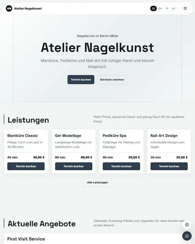 Design-Vorschau Sanftes Premium-Silber